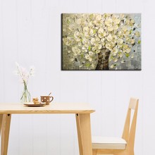 Wall Pictures High Quality Oil Painting Hand Painted Oil Painting Flowers In Vases On Canvas For Living Room Decoration 2024 - buy cheap