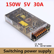 150W 5V 30A Switching Power Supply 110/220v AC to DC 5v power supply  for LED Strip Light CCTV industrial equipment (s-150-5) 2024 - buy cheap