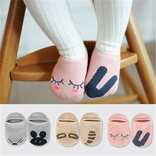 Baby Floor Socks non slip Cartoon Kids Socks Cotton Casual meias Cat Animal Socks Children Ankle Sox Girls Boys Foot Wear Brand 2024 - buy cheap