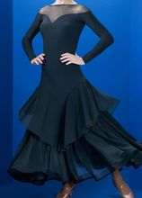 2018 Ballroom Dance Dresses Lady's Long Sleeve Tango Waltz Dancing costumes Women Ballroom Dance Competition Dress W18017 2024 - buy cheap