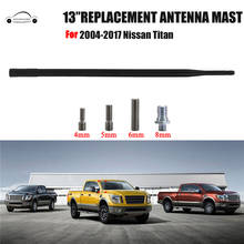 13'' Black Rubber Car AM FM XM Radio Antenna Masts For Nissan Titan 2004 - 2017 Signal Reception Amplifier With Four Screws 2024 - buy cheap