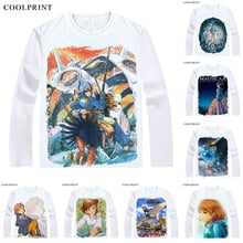 Nausicaa of the Valley of the Wind T-Shirts Multi-style Long Sleeve Shirts Miyazaki Hayao Kaze no Tani no Naushika Cosplay Shirt 2024 - buy cheap