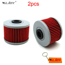 2x Oil Filter For Honda XR650L XR250R XR400R CBR300R CB300F CBX250 CRF250L TRX700XX CBR250R GB400F NX250 NX650 ATC250ES SLR650 2024 - buy cheap