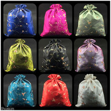 Wholesal10pcs Chinese Classic Embroidered Silk jewelry Pouch/Coin Purse Gift Bag 2024 - buy cheap