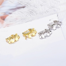 Brinco pendente coreano estrelas selvagens 925 prata esterlina simples temperamento personalidade moda feminina 2024 - compre barato