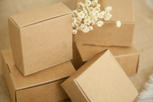 100 шт. 8,5*7,5*3,5 см, коричневая коробка из крафт-бумаги для конфет/еды/свадьбы/подарочной коробки для ювелирных изделий, упаковочные коробки, коробки для демонстрации «сделай сам», для хранения ожерелья 2024 - купить недорого