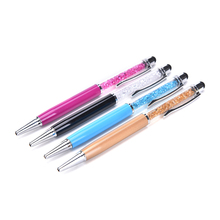 New School 0.7mm Creative Crystal Pen Diamond Ballpoint Pens 17 Colors Stationery Ballpen Stylus Pen Touch Pen Oily Black Refill 2024 - buy cheap