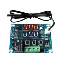 Termostato con pantalla LED de XH-W1219, controlador de temperatura, Sensor de corriente continua, 12V 2024 - compra barato