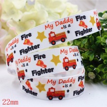 165454,(7/8")22mm 10yard/lot father's day Ribbons Thermal transfer Printed grosgrain Wedding Accessories DIY handmade material 2024 - buy cheap