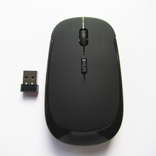 Color Negro ratón inalámbrico de 2,4 GHz juego óptico de 1200 DPI ratones Bluetooth para ordenador PC y portátil de 10 metros de ratón inalámbrico 2024 - compra barato