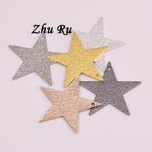 10pcs ZHU RU Charms star pentagram copper Making pendant fit Vintage Lucky starfish DIY bracelet necklace Key Chain Keyrings bag 2024 - buy cheap