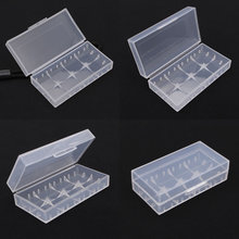 20pcs/lot New Hard Plastic Battery Protective Storage Boxes Cases Holder For 18650 18350 CR123A 18500 Battery 2024 - buy cheap