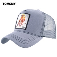 TQMSMY High Quality Cotton Cap for Men and Momen Trucker hats Gorras Snapback Caps Bird Baseball Caps male Visor Summer Cap DHN 2024 - buy cheap