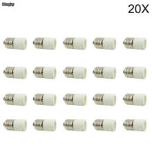 20x  E27 to B22 Female LED Light Lamp Bulbs Adapter Converter Holders Bayonet 250V 500W Plastic 2024 - buy cheap