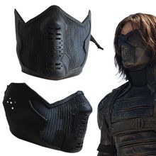 Cosplay America 2 Winter Soldier James Buchanan Bucky Barnes Cosplay Latex Mask 2024 - buy cheap