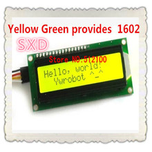 10pcs ( Green screen )  IIC/I2C 1602 LCD Module Yellow Green provides library files 2024 - buy cheap