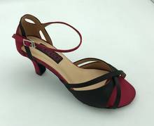 Hot Selling fashion ballroom salsa latin dance shoes for woman tango & party shoes 6266BB free shipping  low heel 2024 - buy cheap