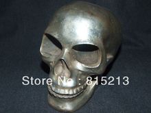 bi00438 Wonderful tibet silver big skull death's head netsuke sculpture 2024 - buy cheap