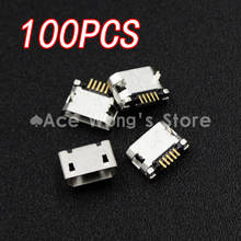 100pcs/LOT  Micro USB 5P,5-pin Micro USB Jack,5Pins Micro USB Connector Tail Charging socket (A-07) 2024 - buy cheap