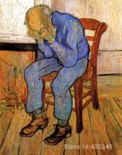 Modern art Old Man in Sorrow by Vincent Van Gogh reproduction paintings Hand painted High quality 2023 - buy cheap