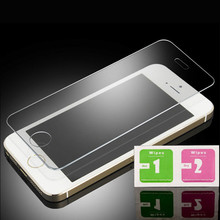 Высококачественное Закаленное стекло для iphone SE, Защита экрана для Apple iphone 5 5S, усиленная Взрывозащищенная защитная пленка, 10 шт. 2024 - купить недорого