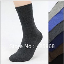 Free Shipping!2013 New Men's socks high quality Business Casual male socks classic plain casual cotton sock wholesale 2024 - buy cheap