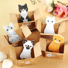 5 PCs Cute Animal Memo Pad Kawaii Office Supplies DIY Diary Stickers Stationary Set Paper Crafts Great Gift 2024 - buy cheap