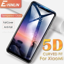 Protector de pantalla 5D curvado de vidrio templado para Xiaomi Mi 11X 11i 11 Ultra 10i 10T 9T 9 8 A3 A2 Lite Note 10 Pro 2024 - compra barato