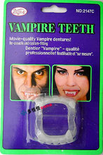 Vampire teeth - magic trick (cosplay) for April fool's day/Easter Halloween costume party, comedy magic, street magic 2024 - buy cheap