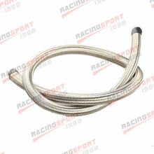 Stainless Steel Double Braided 1500 PSI 6AN AN6 AN-6 Oil Fuel Gas Line Hose 2024 - buy cheap