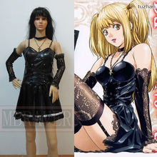 Death Note-Disfraz de Amane para Cosplay, vestido de cuero PU, hecho a medida, de cualquier tamaño 2024 - compra barato