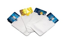 RFID Blocking Aluminum Sleeves storage bag sleeve card protected ID cards Aluminium sleeve blank RFID blocking 1000pcs/lot 2024 - buy cheap