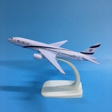 JASON TUTU модель самолета Израиль Boeing B777 модель самолета литая под давлением Металл 1:400 16 см модели самолета игрушка в подарок 2024 - купить недорого