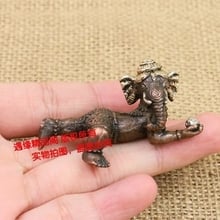 Cobre (buda tibetana. Pingente de tronco de elefante, deus da riqueza) 2024 - compre barato