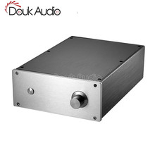 Douk Audio construido en la caja de aluminio del radiador DIY cerramiento chasis amplificador de potencia gabinete 2024 - compra barato