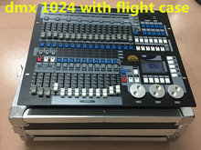 Consola de escenario profesional DMX 1024, equipo de control con cabezal móvil LED, controlador DMX para discotecas, clubs y DJ 2024 - compra barato