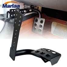 Marlaa Metal Dead Pedal Left Side Foot Rest Kick Panel for Jeep Wrangler JK JKU Unlimited Rubicon Sahara Accessories Parts 2024 - buy cheap