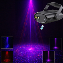 ALIEN-proyector de luces láser RB para DJ, miniproyector de luz LED con USB, Flash Fiesta Disco, luz para el hogar, espectáculo de cumpleaños, fiesta, boda, iluminación de escenario 2024 - compra barato