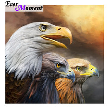 Ever Moment Diamond Painting Three Eagles 5D DIY Mosaic Full Square Round Drill Picture Of Rhinestone Diamond Embroidery ASF1604 2024 - buy cheap