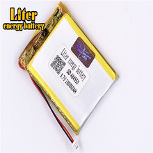 plug 1.0-2P 3.7 V 484550 1800mah Rechargeable lipo battery e-books GPS PDA li ion polymer lithium battery MP3 MP4 MP5 small toys 2024 - buy cheap