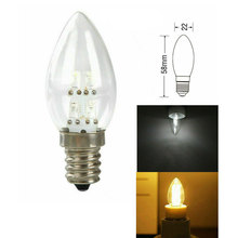 LED Candelabra Light Bulb Candle Lamp Chandelier E12 Light 10W Equivalent Lamps 110V 220V Warm/Cold White 2024 - buy cheap