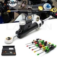 Amortiguador de dirección ajustable para motocicleta, VTR-1000FV para Honda/FW/FX/FIRESTORM CBR125R CBR300R/CB300F CBR500R/CB500F, CNC 2024 - compra barato