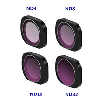 Filtro de lente ND para DJI OSMO POCKET ND4 + ND8 + ND16 + ND32 para OSMO POCKET cardán de mano, accesorios de cámara 2024 - compra barato