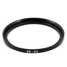 58mm-62mm 58mm to 62mm Step Up Ring Filter Adapter for Camera 2024 - buy cheap