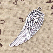 4pcs Charms Angel Wings 55x19mm Antique Making Pendant fit,Vintage Tibetan Silver color,DIY Handmade Jewelry 2024 - buy cheap