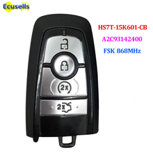 Chave remota oem 4 botões sem chave fsk 868mhz, para ford mondeo movido a chave hitag pro a2c93142400 2024 - compre barato