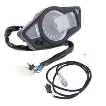 Motorcycle Speedometer Blue LCD Backlight  Digital Odometer Speedometer Tachometer indicator Motorcycle Scooter  Universal 2024 - buy cheap