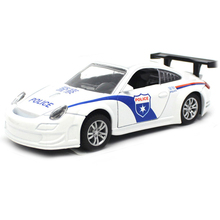 Police Alloy Diecast Car Model Toys 1:30 2019 New Toy With PullBack Flashing Musical Boy Kids Gift Hobby Collection Vehicle Toys 2024 - buy cheap