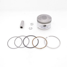 Motorcycle 66 mm Piston 16 mm Pin Ring Gasket Set For Qingqi Suzuki QM200GY GS200 GTX200 GS199 200cc Spare Parts 2024 - buy cheap