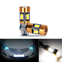 BOAOSI-Luz LED de liquidación T10 W5W con lente de proyector, accesorio para Hyundai solaris accent i30 ix35 i20 elantra santa fe tucson getz, 2 unidades 2024 - compra barato